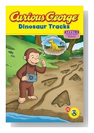 Curious George Dinosaur Tracks (CGTV Reader)