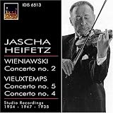Jascha Heifetz Plays Wieniawski & Vieuxtemps