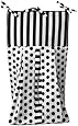 Tadpoles Damask Diaper Stacker, Black/White