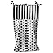 Tadpoles Damask Diaper Stacker, Black/White