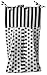 Tadpoles Damask Diaper Stacker, Black/White
