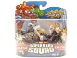 Marvel Superhero Squad Hasbro Series 7 Mini 3 Inch Figure 2-Pack Ghost Rider & Motorcycle