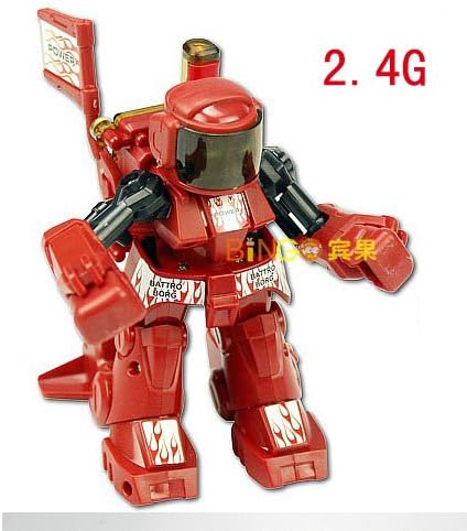 2.4G BATTROBORG 20 Remote Control Boxing Robot RC red ROBOTS RT@DGWJ03R