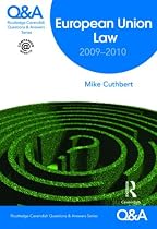 European Union Law Q&A 2009-2010 (Questions and Answers)