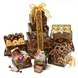 Broadway Basketeers Gourmet Chocolate Gift Tower - Valentines Day