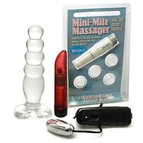 Doc Johnson Crystal Jellies 5 Inch Anal Delight Adult Sex Toy Kit