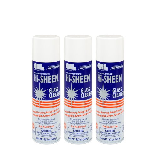 Somaca Hi Sheen Glass Cleaner - Pack of 3 Cans