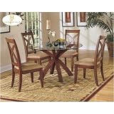 Home Elegance 5316 Cherry Round Dining Table