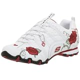 Skechers Superstitions 82637L WBKR, Maedchen Sneaker, weiss, (WBKR )
