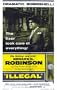 Illegal Poster Movie 11x17 Edward G. Robinson Nina Foch Hugh Marlowe Jayne Mansfield