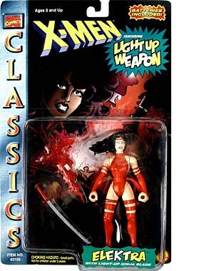  X-MEN CLASSICS- ELEKTRA WITH LIGHT-UP BLADE