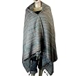 Wool Shawl Embroidered Accessory 80 x 40 inches (ktds471)