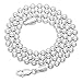 Men's 4mm Real 925 Sterling Silver Military Ball Chain Necklace