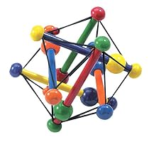 Manhattan Toy Skwish Classic Rattle and Teether Grasping Activity Toy
