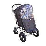 Protect-a-Bub 700SB Single Rain Cover - Fits Both Stroller and Jogger - Black