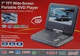 7 Portable DVD Player (Wide screen TFT)