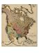 Map of Linguistic Stocks of American Indians by John Wesley Powell Giclee Poster Prin...