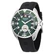 Swiss Military Hanowa Men's 06-4095-04-006 Sealander Green Dial Rubber Strap Watch