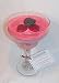 Strawberry Margarita Scented Soy Candle in a Margarita Glass by The Scented Castle
