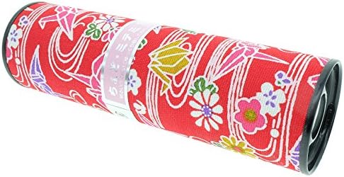 Traditional Japanese Cultural Classic Toy Kaleidoscope Mangekyou flowers with Origami Crane birds Japan Import Made in Japan