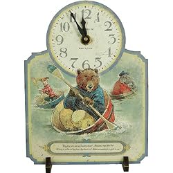 TimeWorks Floating Bear Pop Out Desk Clock