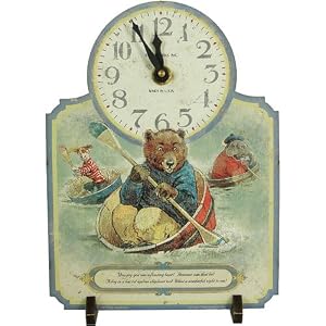TimeWorks Floating Bear Pop Out Desk Clock