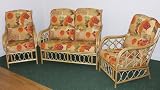 Cane Conservatory Furniture CUSHIONS ONLY full suite,