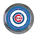 Multi Neon Clock - Cubs (15")