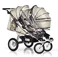 Trends For Kids Single Seat Rain Cover for Twinner Twist Duo, Clear