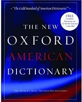 The New Oxford American Dictionary: Book and CD-ROM package