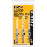 DEWALT DW2535 3 Piece #6, #8, and #10 Countersink Assortment