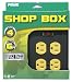 Prime PB001005 Four-Outlet Shop Box Metal Housing Lighted Switch and Circuit Breaker, Black
