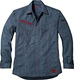 長袖シャツ ジャウィン Jawin カジュアルワーク 春夏用 jd-56404-b インディゴ ４Ｌ