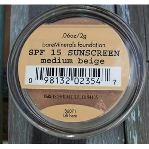 Bare Escentuals Foundation Medium Beige 2gram Factory Sealed