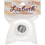 Lizbeth Cordonnet Cotton Size 80-White