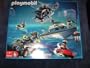 Playmobil 5844 POLICE Playset with Helicopter, Boat, 2 Jetskis and Jeep