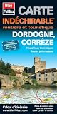 Dordogne, Corr Ze. Carte Routi Re et Touristique