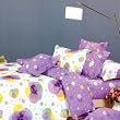 Blancho Bedding - [Pink Purple Neon] 100% Cotton Comforter Cover/Duvet Cover Combo