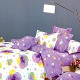 Blancho Bedding - [Pink Purple Neon] 100% Cotton Duvet Cover Set