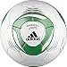 Adidas 2011 Artificial Turf Ball, White/Real Green/Metallic Silver, 5