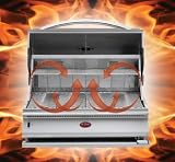 Cal Flame 32 Inch Convection Charcoal Grill Built-In
