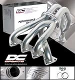 DC Sports 4-2-1 Ceramic Coated Performance Exhaust Manifold Header - Acura Integra RS / LS / GS / GS-R 1992-1993 (2-Piece)