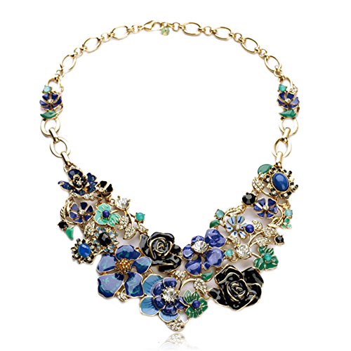 Fun Daisy Vintage Garden Flower Wonderland Fashion Necklace - xl00892