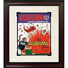 Auburn vs. Alabama 1969 Framed Art