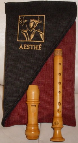 Aesthe Sopranino Recorder European Boxwood, A=440