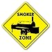 Smoker Crossing Sign Zone Xing | Indoor/Outdoor | 12