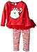 Mud Pie Baby-Girls Newborn Santa Skirt Set