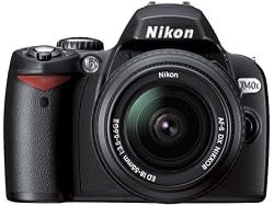 Nikon D40x 10.2MP Digital SLR Camera with 18-55mm f/3.5-5.6G ED II AF-S DX Zoom-Nikkor Lens