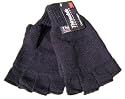 Thinsulate Knitted Fingerless gloves GREY M/L