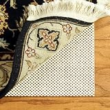 3'x8' Vantage Premium Grip Non Slip Runner Rug Pad for Hard Floor Surfaces - Includes RPFL (TM) Rug and Pad Care Guide